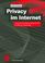 Cover of: Privacy im Internet. Vertrauenswürdige Kommunikation in offenen Umgebungen.