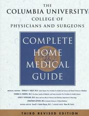 Cover of: The Columbia University College of Physicians and Surgeons complete home medical guide by medical editors, Donald F. Tapley ... [et al.].