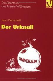 Cover of: Die Abenteuer des Anselm Wüßtegern, Der Urknall