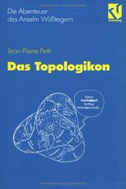 Cover of: Die Abenteuer des Anselm Wüßtegern, Das Topologikon