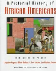 Cover of: Pictorial History Of African Americans, A by Langston Hughes
