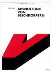 Cover of: Abwicklung von Blechkörpern.