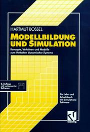 Cover of: Modellbildung und Simulation. by Hartmut Bossel