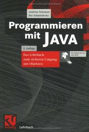 Cover of: Programmieren mit Java.