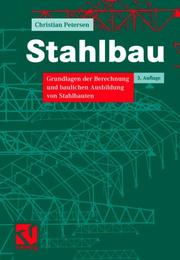 Cover of: Stahlbau. by Christian Petersen