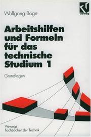 Cover of: Arbeitshilfen und Formeln für das technische Studium, Bd.2, Konstruktion