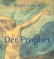 Cover of: Der Prophet. by Kahlil Gibran