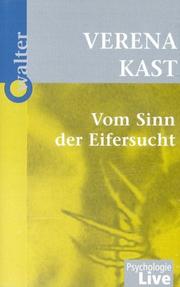 Cover of: Vom Sinn der Eifersucht. Cassette.
