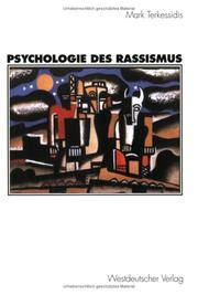 Cover of: Psychologie des Rassismus.