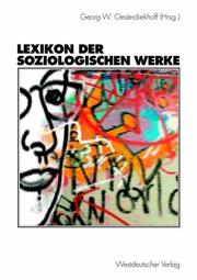 Cover of: Lexikon der soziologischen Werke.