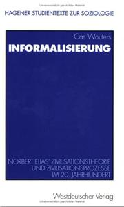 Cover of: Informalisierung.