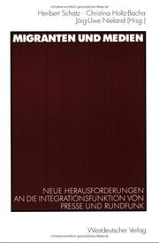 Cover of: Migranten und Medien.