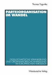 Cover of: Parteiorganisation im Wandel.