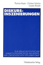 Cover of: Diskurs- Inszenierungen.