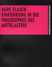 Cover of: Einfuhrung in die Philosophie des Mittelalters