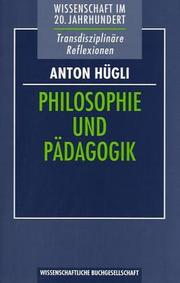 Cover of: Philosophie und Pädagogik.