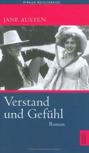 Cover of: Verstand und Gefühl. by Jane Austen, Jane Austen