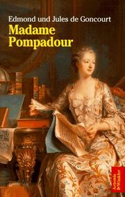 Cover of: Madame Pompadour. Ein Lebensbild.