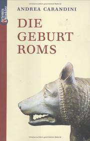 Cover of: Die Geburt Roms.