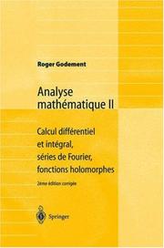 Analyse mathématique II by Roger Godement
