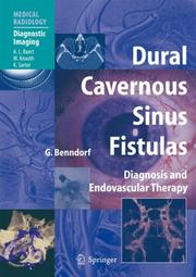 Cover of: Dural Cavernous Sinus Fistulas: Diagnosis and Endovascular Therapy (Medical Radiology / Diagnostic Imaging)