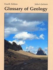 Cover of: Glossary of Geology