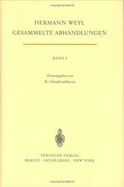 Cover of: Gesammelte Abhandlungen: Band 1 bis 4. FOUR VOLUME SET