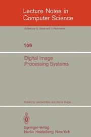 Cover of: Digital Image Processing Systems: Proceedings (Lecture Notes in Computer Science)
