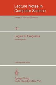 Logics of Programs by D. Kozen