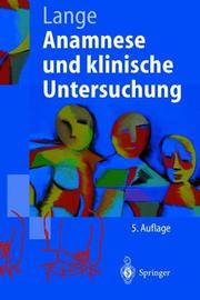Cover of: Anamnese und klinische Untersuchung