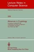 Cover of: Advances in Cryptology: Proceedings of EUROCRYPT 84. A Workshop on the Theory and Application of Cryptographic Techniques - Paris, France, April 9-11, 1984 (Lecture Notes in Computer Science)