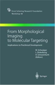 Cover of: From Morphological Imaging to Molecular Targeting: Implications to Preclinical Development (Ernst Schering Research Foundation Workshop)