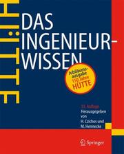 Cover of: HÜTTE - Das Ingenieurwissen by 