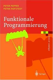 Cover of: Funktionale Programmierung: Sprachdesign und Programmiertechnik (eXamen.press)