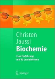 Cover of: Biochemie by Philipp Christen, Rolf Jaussi