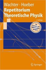 Cover of: Repetitorium Theoretische Physik (Springer-Lehrbuch)