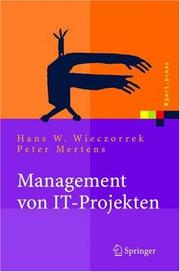 Cover of: Management von IT-Projekten: Von der Planung zur Realisierung (Xpert.press)