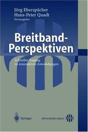 Cover of: Breitband-Perspektiven: Schneller Zugang zu innovativen Anwendungen