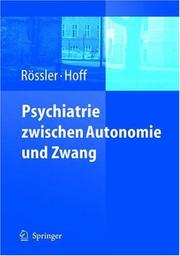 Cover of Psychiatrie Zwischen Autonomie und Zwang