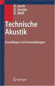 Cover of: Technische Akustik: Grundlagen und Anwendungen