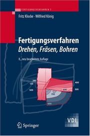 Fertigungsverfahren by Fritz Klocke, Wilfried König, W. König
