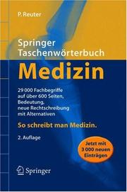 Cover of: Taschenwörterbuch Medizin