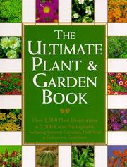 Cover of: Ultimate Plant and Garden Book, The by R.J. Turner