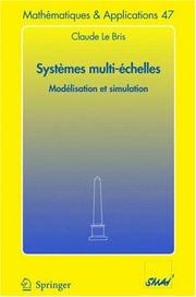 Cover of: Systèmes multi-èchelles by Claude Le Bris