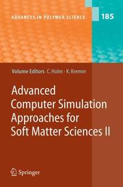 Cover of: Advanced Computer Simulation Approaches for Soft Matter Sciences II (Advances in Polymer Science) (Advances in Polymer Science)