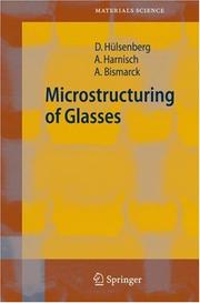 Cover of: Microstructuring of Glasses (Springer Series in Materials Science)