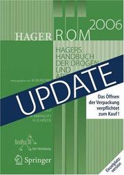 Cover of: HagerROM 2006. Hagers Handbuch der Drogen und Arzneistoffe: Einzelplatzversion/Windows/Up-Date