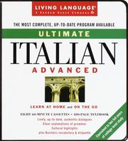 Cover of: Ultimate Italian: Advanced: Cassette/Book Package (Living Language Ultimate. Advanced Series)