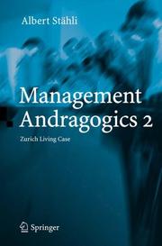 Cover of: Management Andragogics 2: Zurich Living Case