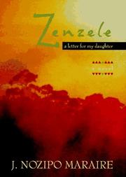 Cover of: Zenzele: a letter for my daughter